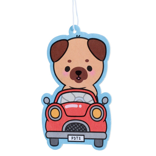Gus the Pug Adoramals Strawberry Scented Air Freshener