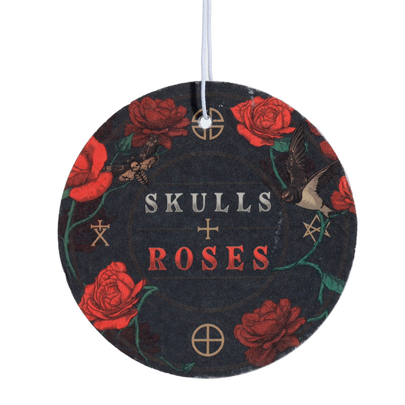 Skulls and Roses Cherry Scented Air Freshener