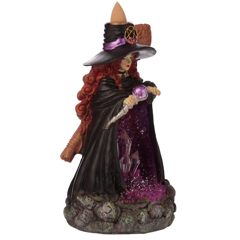 Fantasy LED Backflow Incense Burner - Witches Crystal Cave