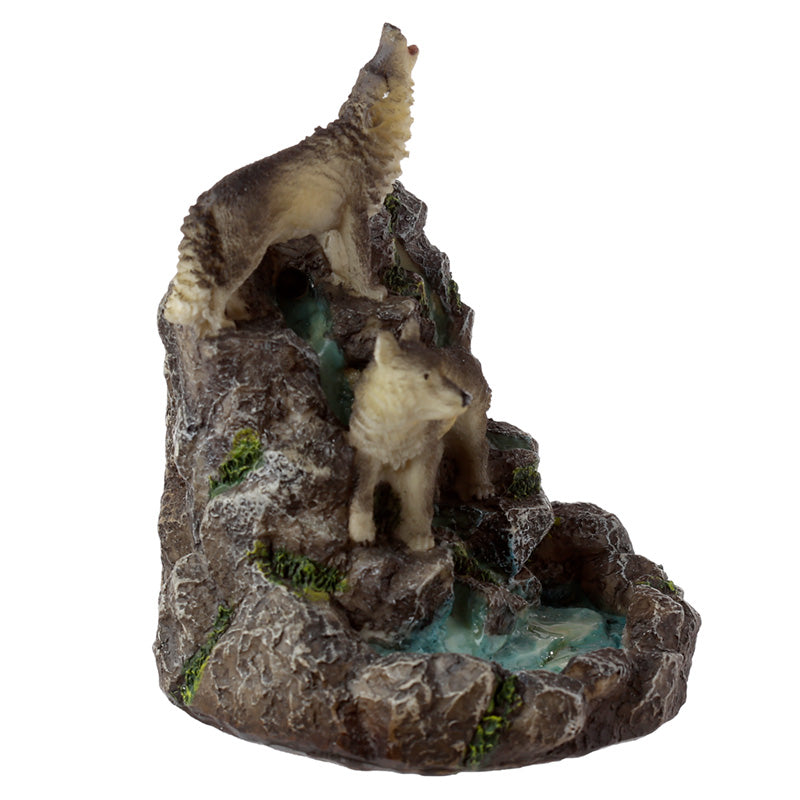 Backflow Incense Burner - Wolf Mountain