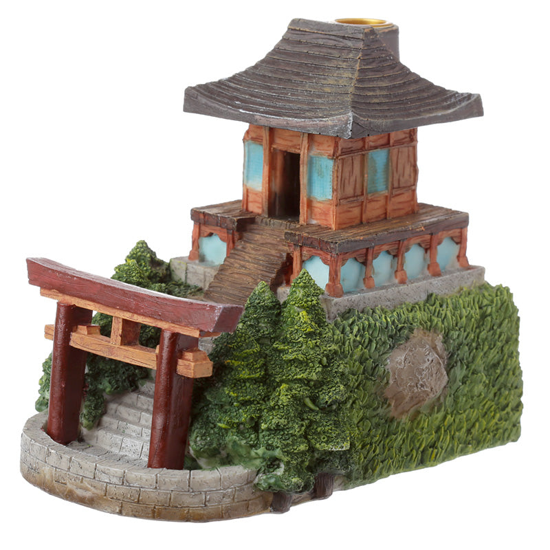 Backflow Incense Burner - Japanese Garden Temple