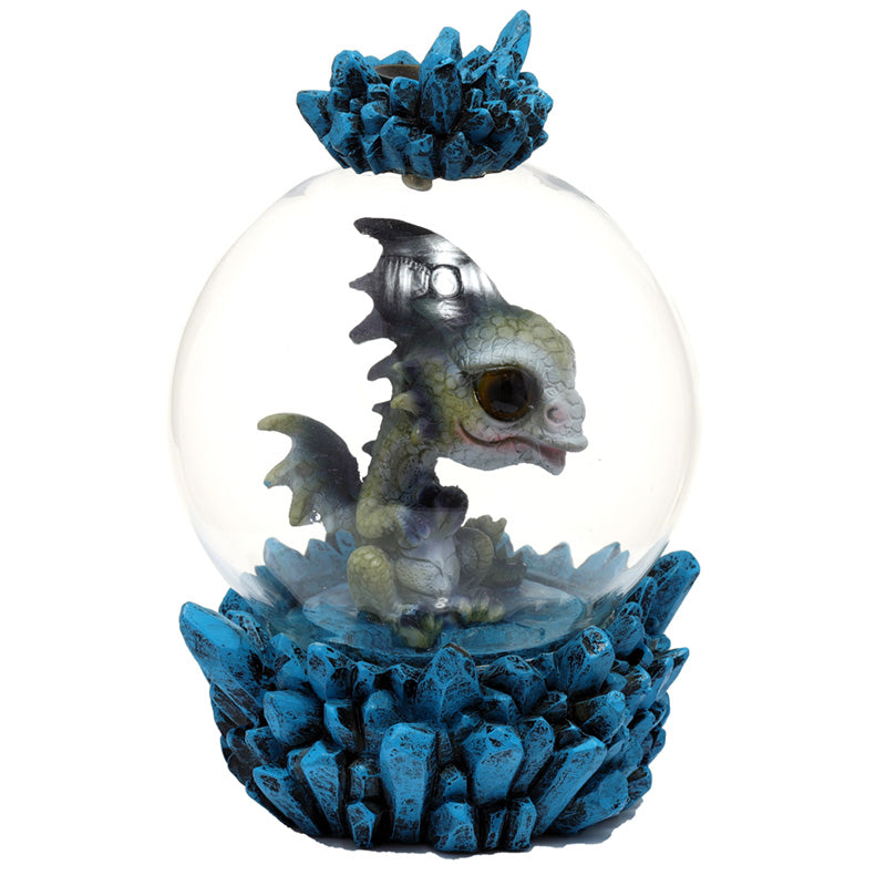 Backflow Incense Burner - Sweet Dreams Baby Dragon Globe