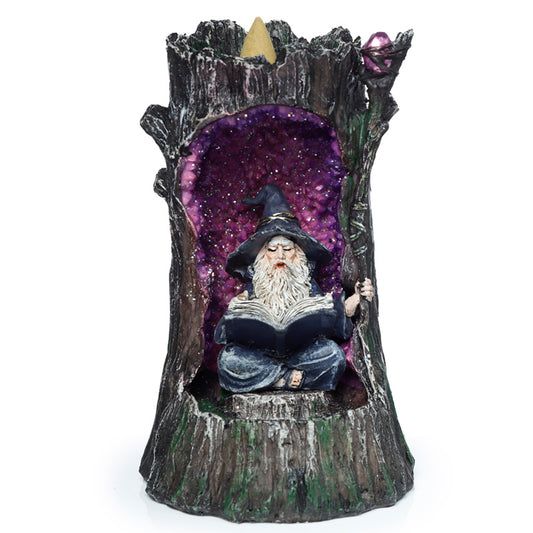 Fantasy LED Backflow Incense Burner - Wizards Crystal Cave