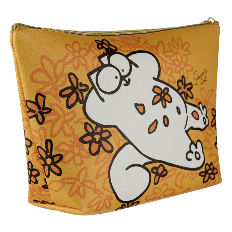 Large PVC Make Up Toiletry Wash Bag - Simon's Cat