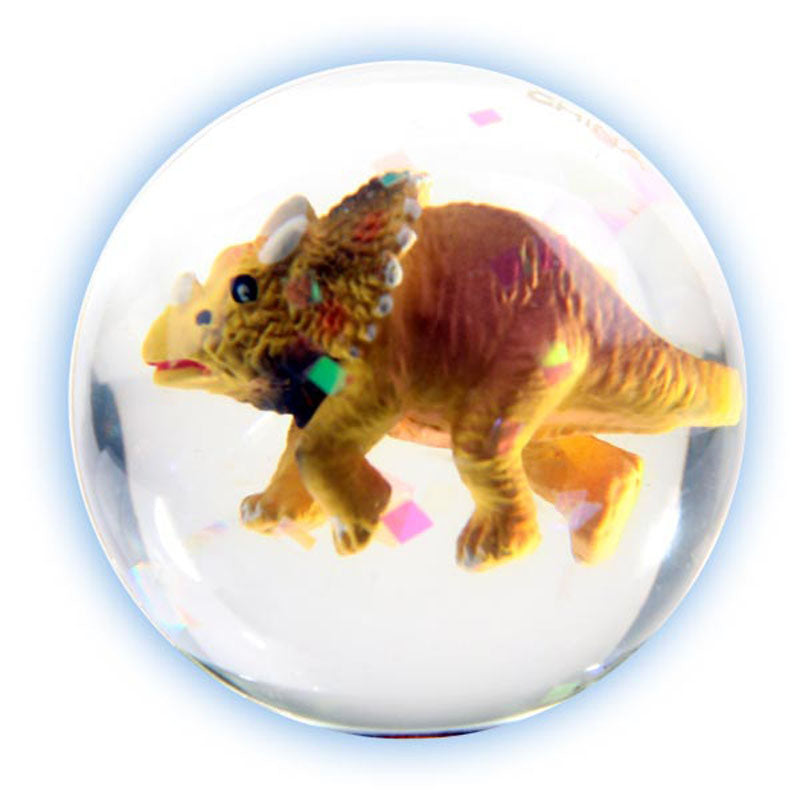 Fun Dinosaur 3D Rubber Bouncy Ball
