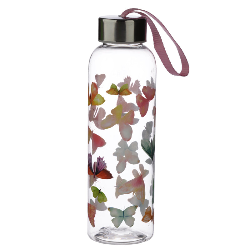Reusable Butterfly House Pick of the Bunch 500ml Water Bottle with Metallic Lid