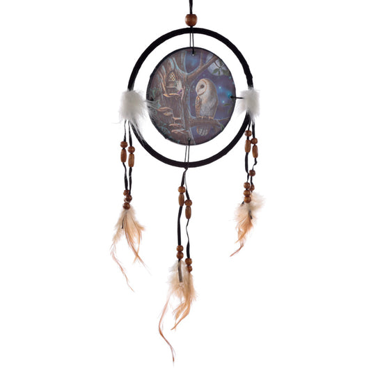 Dreamcatcher (Small) - Lisa Parker Fairy Tales Owl and Fairy