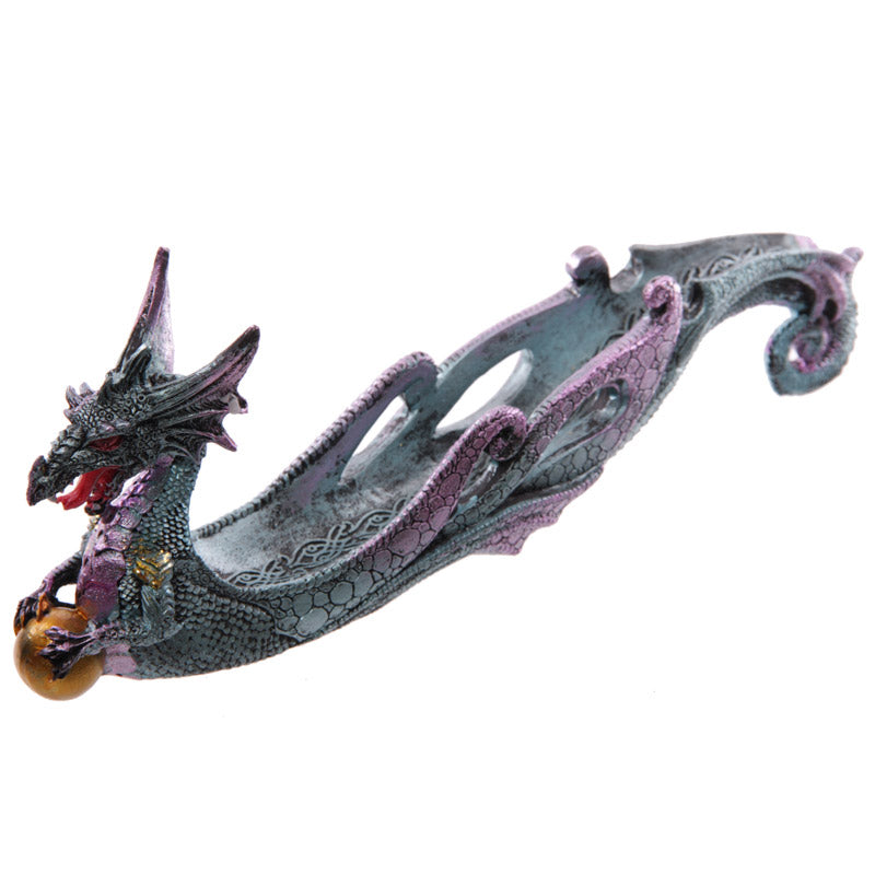 Celtic Scroll Dark Legends Dragon Ashcatcher