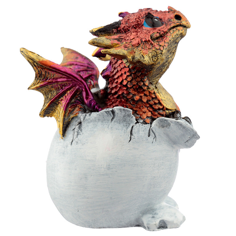 Hatching Egg Elements Dragon Figurine
