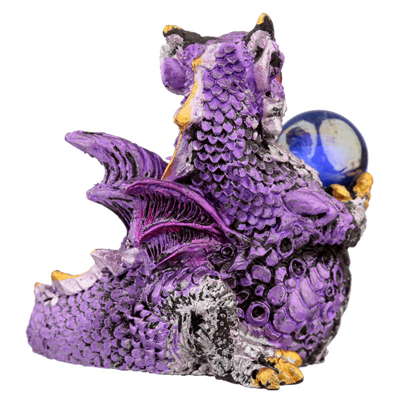 All Seeing Orb Elements Dragon Figurine