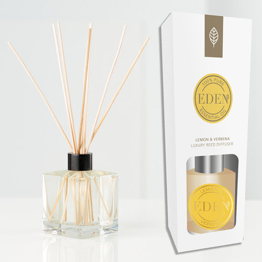 Eden Essential Oil Reed Diffuser - Lemon Verbena