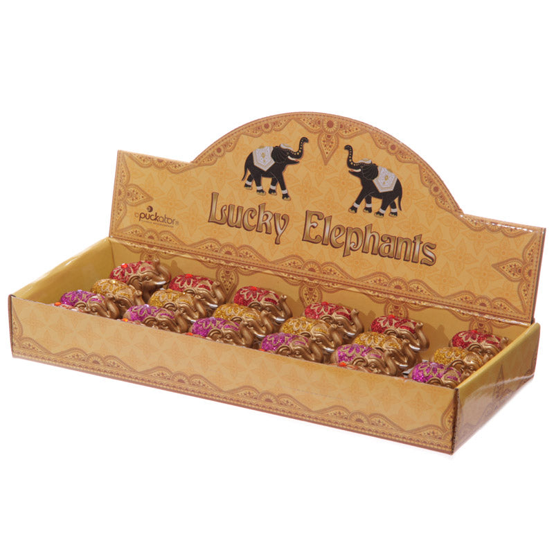 Cute Mini Collectable Glitter Elephant