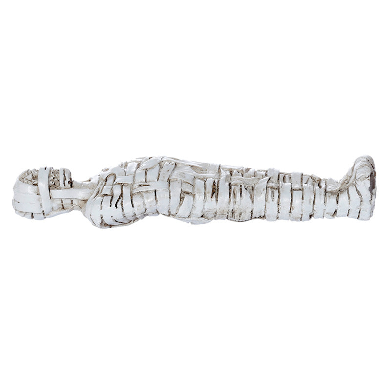 Gold Egyptian Anubis Sarcophagus Trinket Box with Mummy