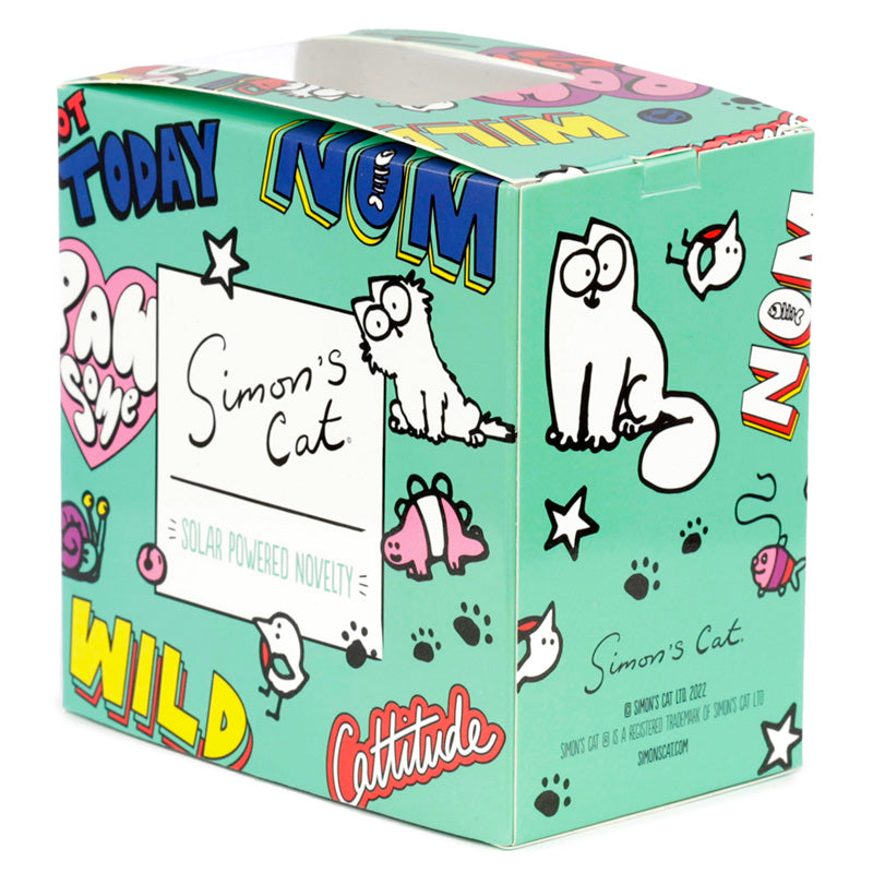 Collectable Licensed Solar Powered Pal - Simon's Cat