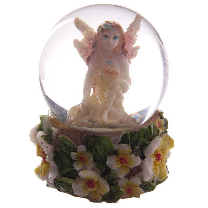 Cute Flower Fairy Mini Waterball Snow Globe