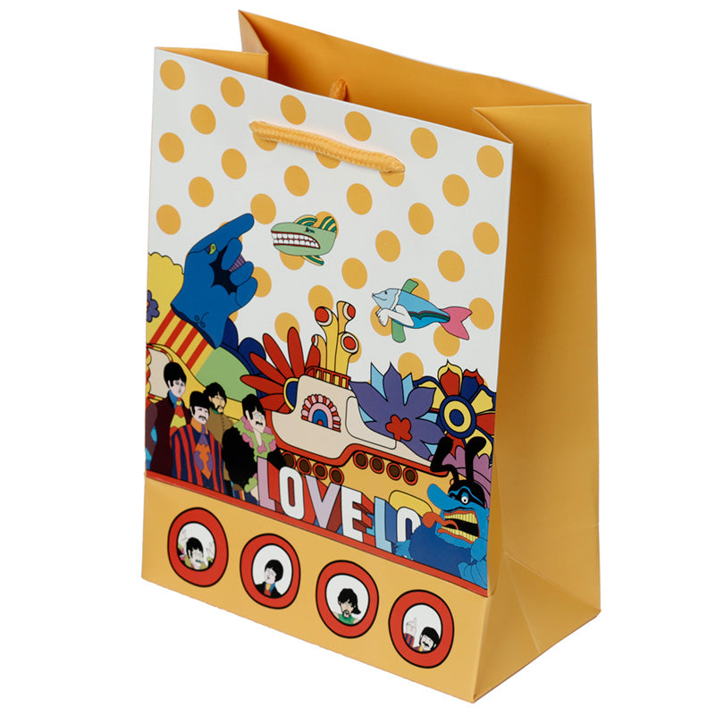 The Beatles Yellow Submarine LOVE Medium Gift Bag