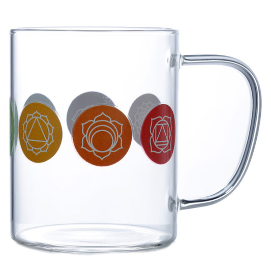 Glass Mug - Chakra