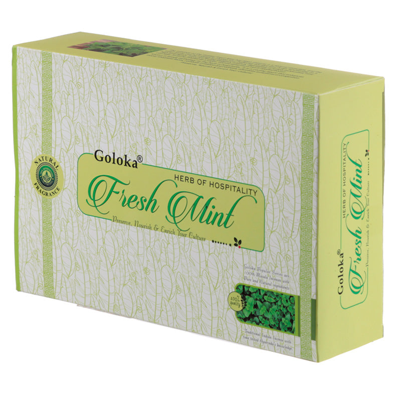 Goloka Incense Sticks - Fresh Mint