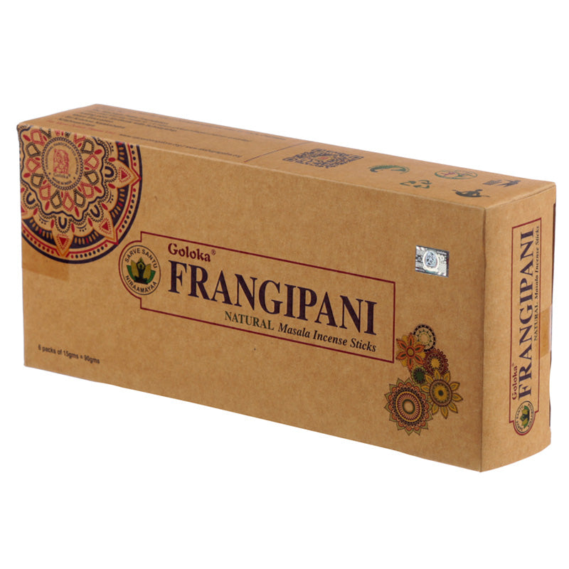 Goloka Incense Sticks - Frangipani
