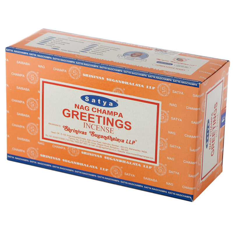 Nag Champa Sayta Greetings Incense Sticks