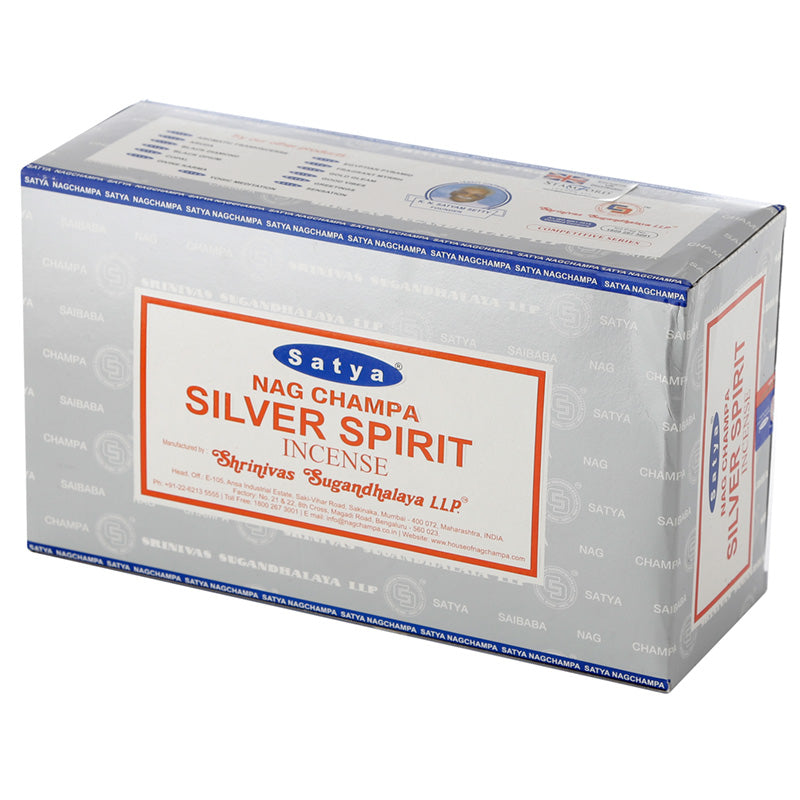 Nag Champa Sayta Silver Spirit Incense Sticks