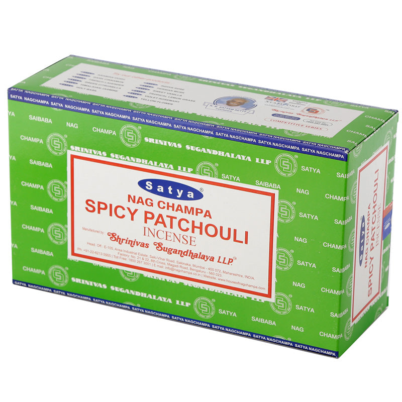 Nag Champa Sayta Spicy Patchouli Incense Sticks