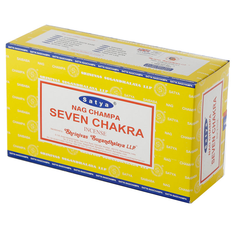 Nag Champa Sayta VFM Seven Chakra Incense Sticks