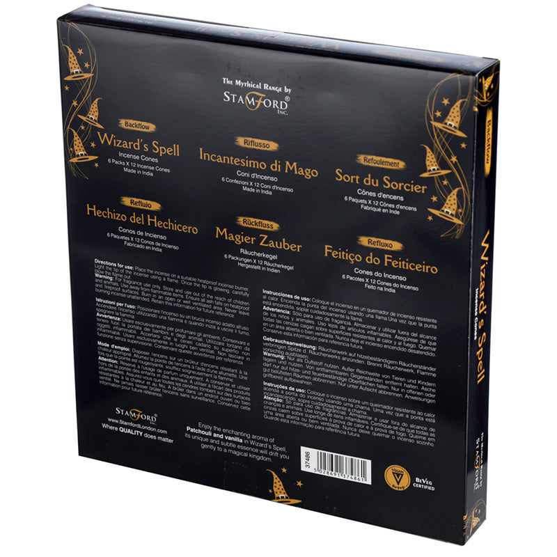 Stamford Backflow Incense Cones - Wizards Spell