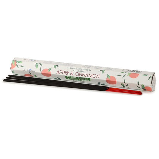 Premium Plant Based Stamford Hex Incense Sticks -  Apple  and  Cinnamon