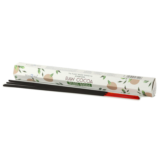 Premium Plant Based Stamford Hex Incense Sticks - Raw Cocoa