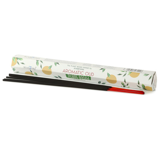 Premium Plant Based Stamford Hex Incense Sticks - Aromatic Oud