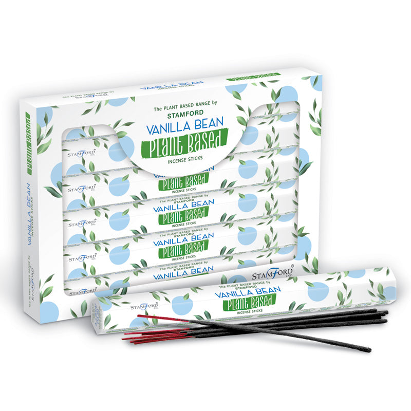 Premium Plant Based Stamford Hex Incense Sticks - Vanilla Bean