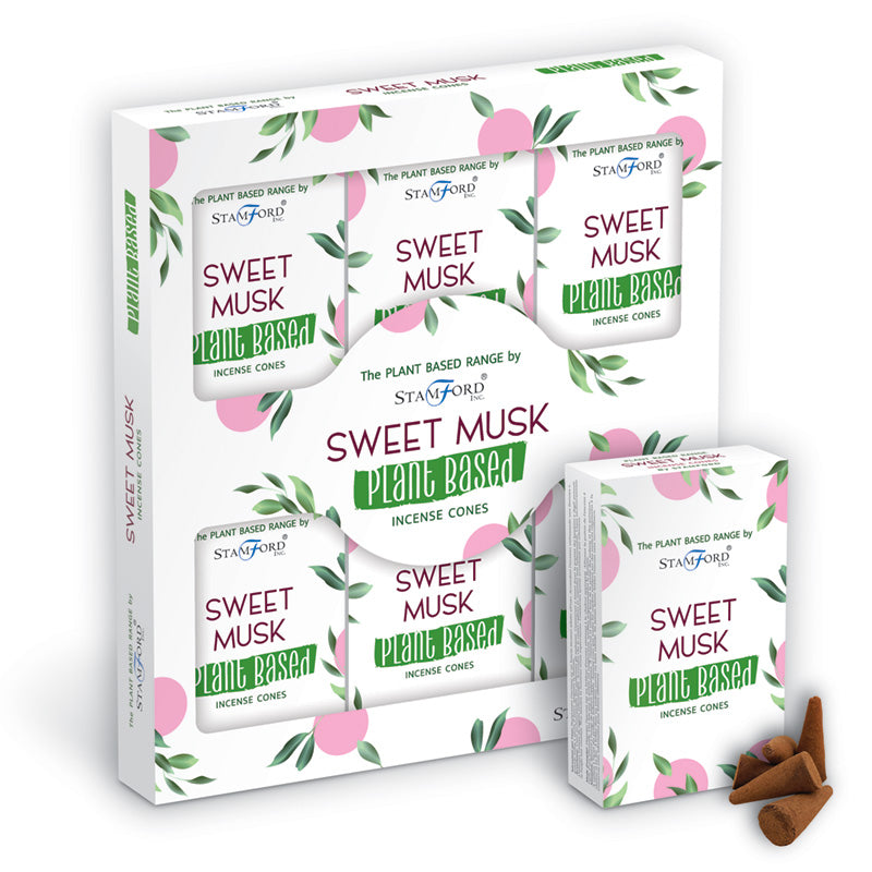 46206 Stamford Plant Based Incense Cones - Sweet Musk