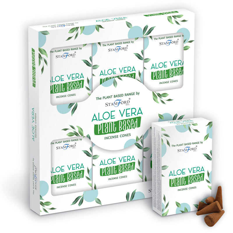 46221 Stamford Plant Based Incense Cones - Aloe Vera
