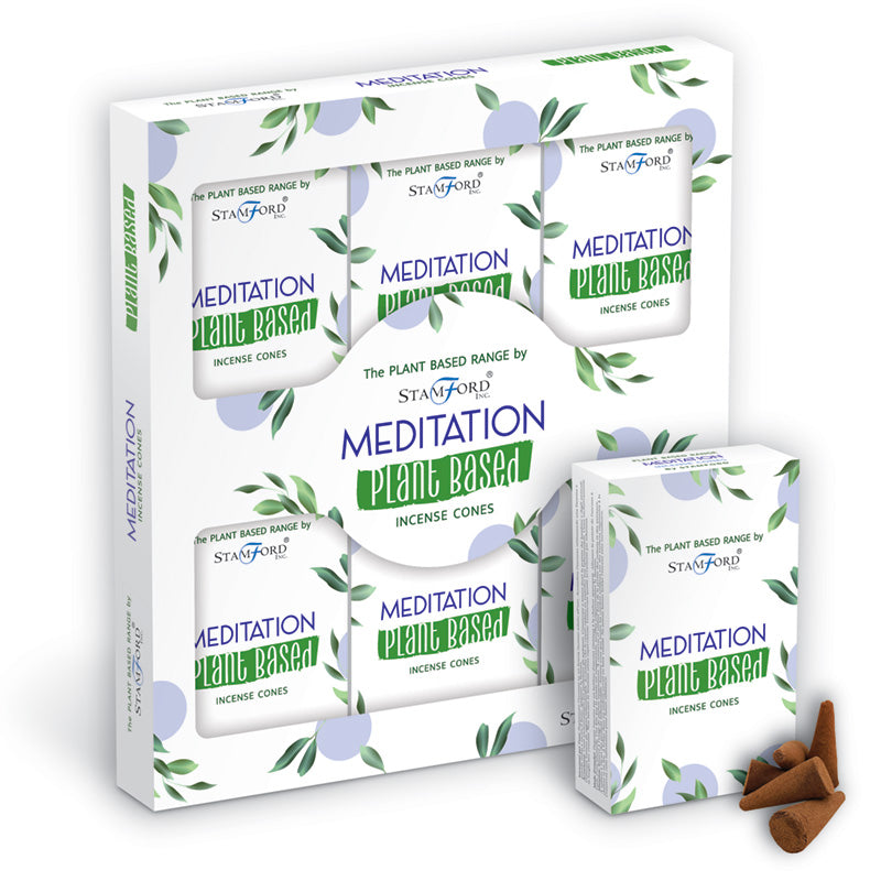 46243 Stamford Plant Based Incense Cones - Meditation