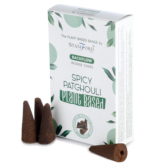 Premium Plant Based Stamford Backflow Incense Cones - Spicy Patchouli