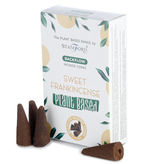 Premium Plant Based Stamford Backflow Incense Cones - Sweet Frankincense