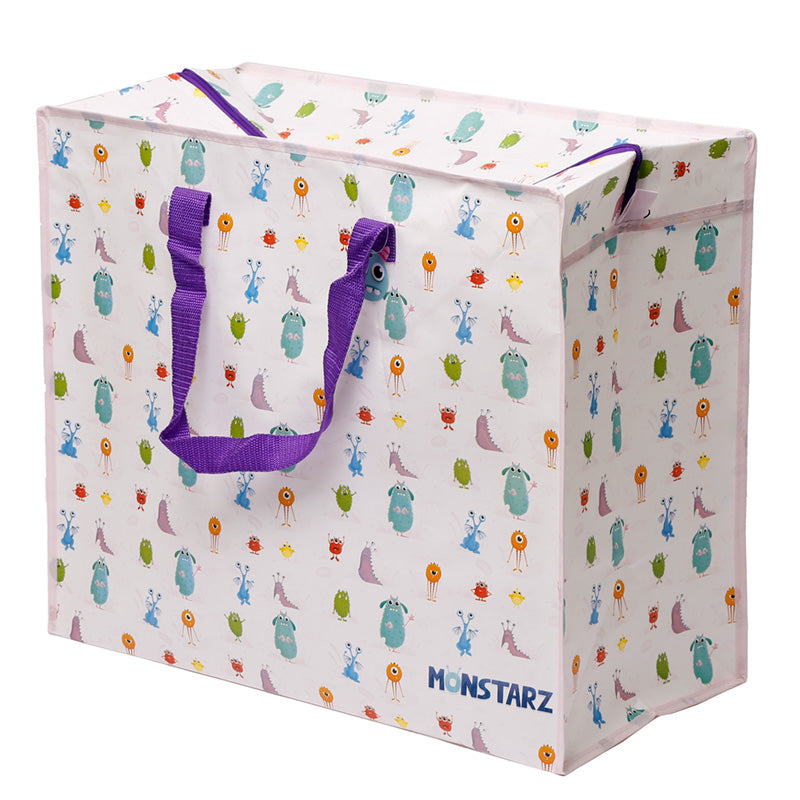 Fun Practical Laundry and Storage Bag - Monsters