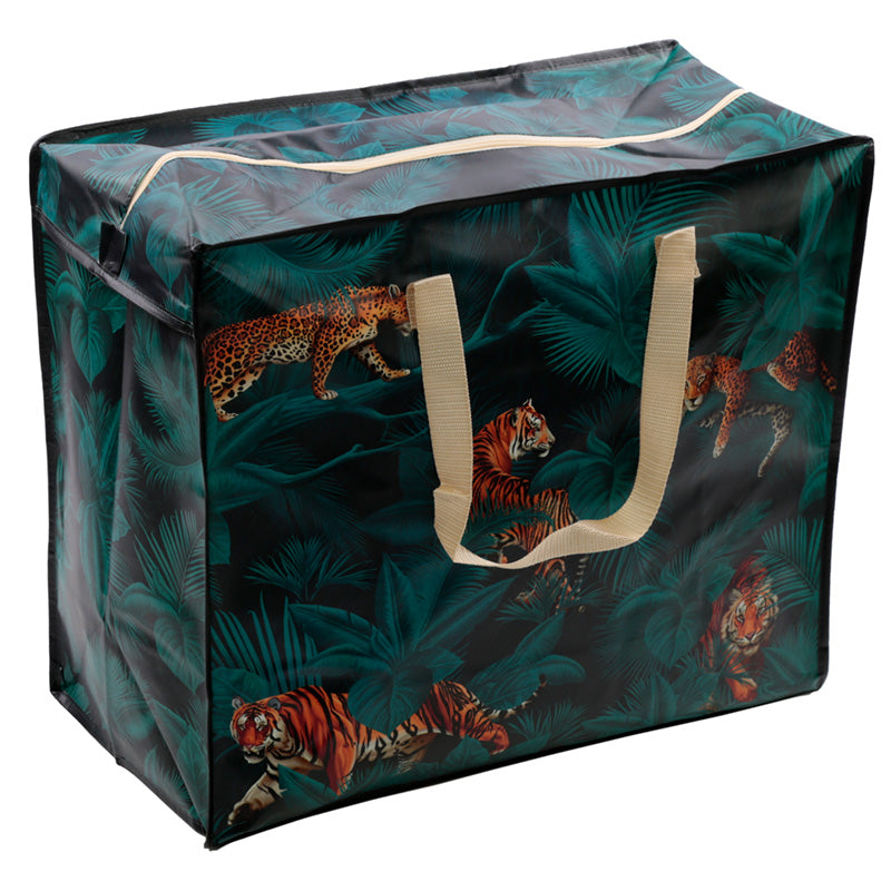 Fun Practical Laundry and Storage Bag - Big Cat Spots and Stripes