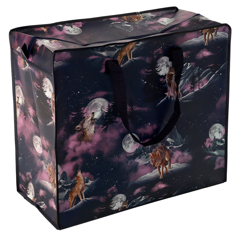 Fun Practical Laundry and Storage Bag - Protector of the North Wolf