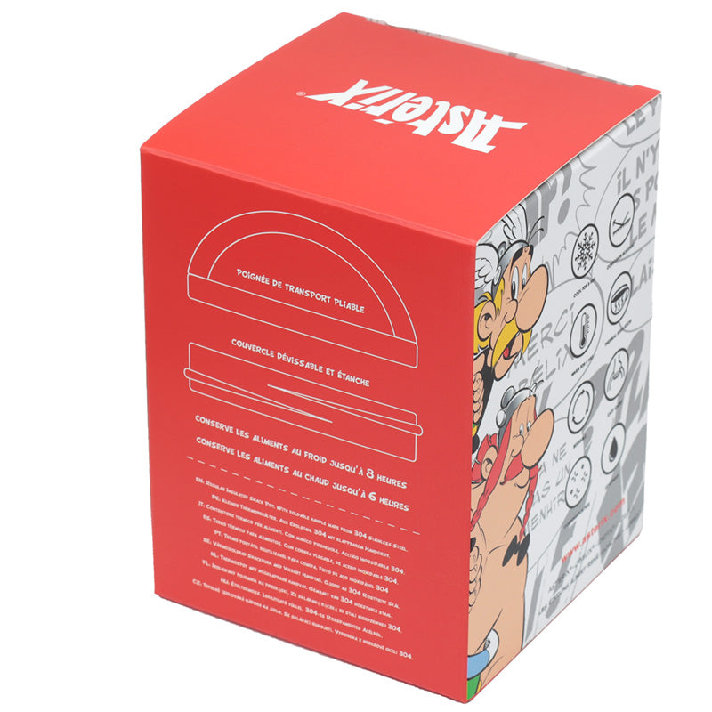 Asterix and Obelix Stainless Steel Insulated Food Snack/Lunch Pot 400ml