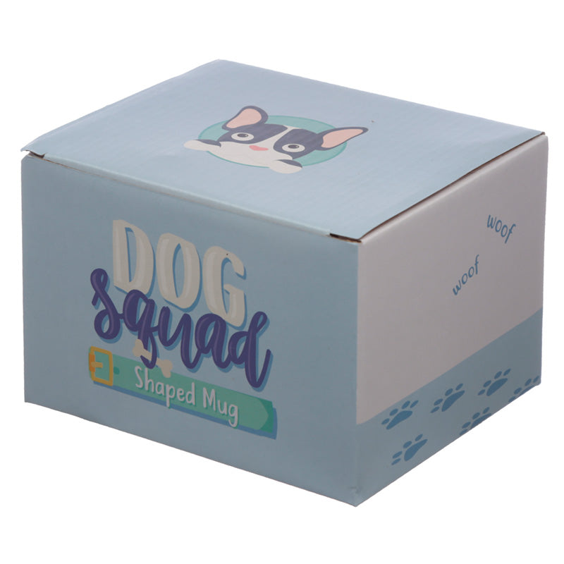 Ceramic Shaped Head Mug - Dog Squad French Bulldog