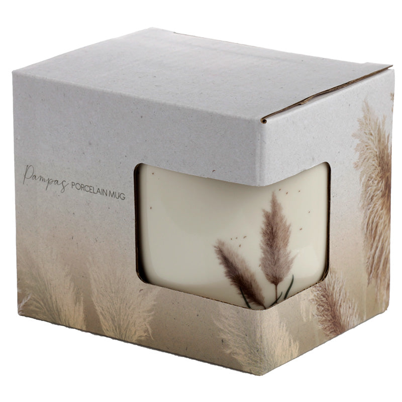 Collectable Porcelain Mug - Pampas Grass