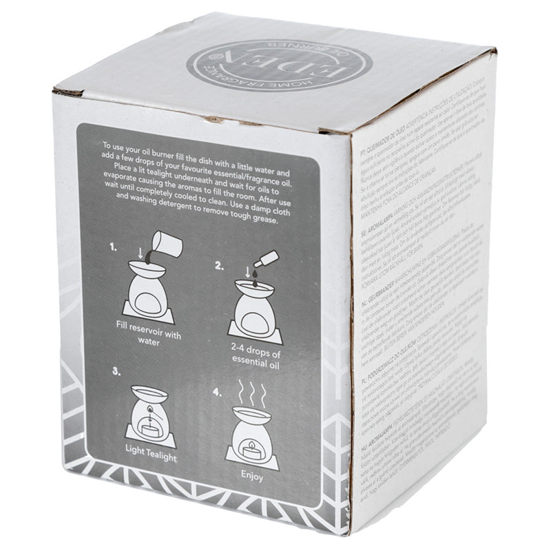 Ceramic Oil and Wax Burner - Cat Cut-Out