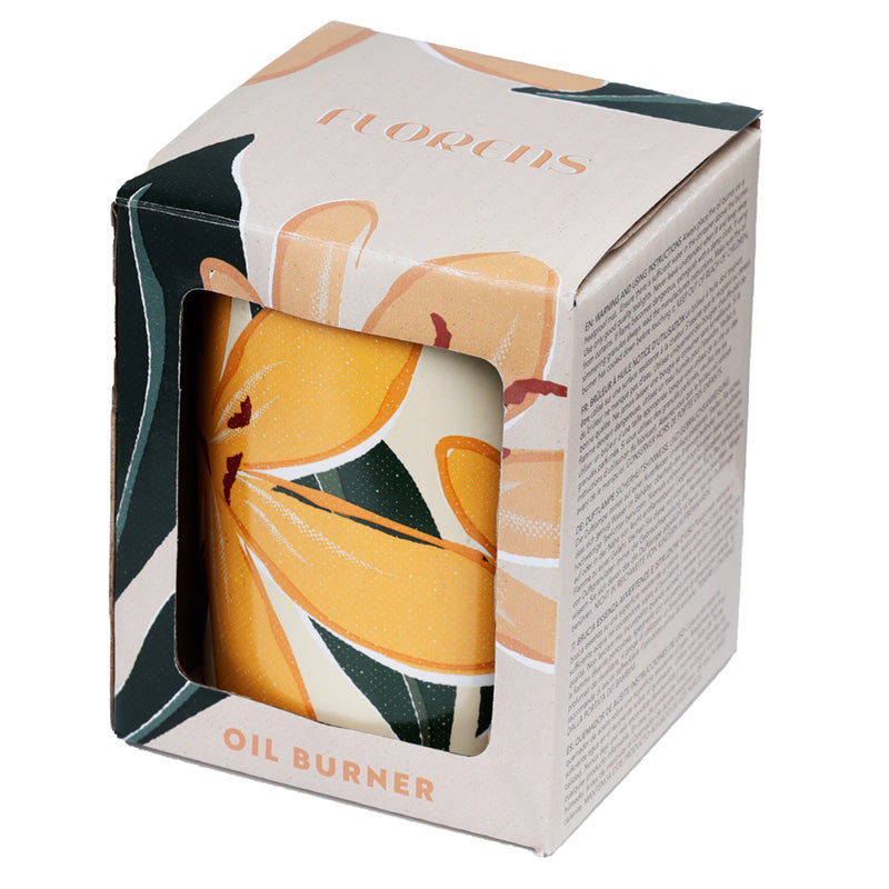 Florens Hesperantha Printed Ceramic Oil Burner