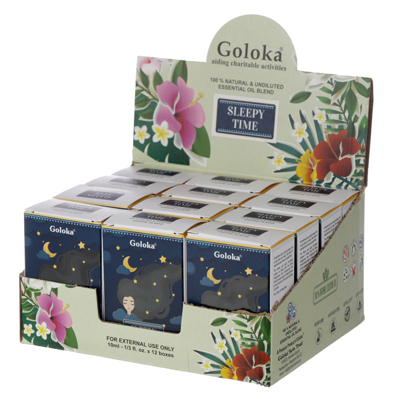 Goloka Blends Essential Oil 10ml - Sleepy Time