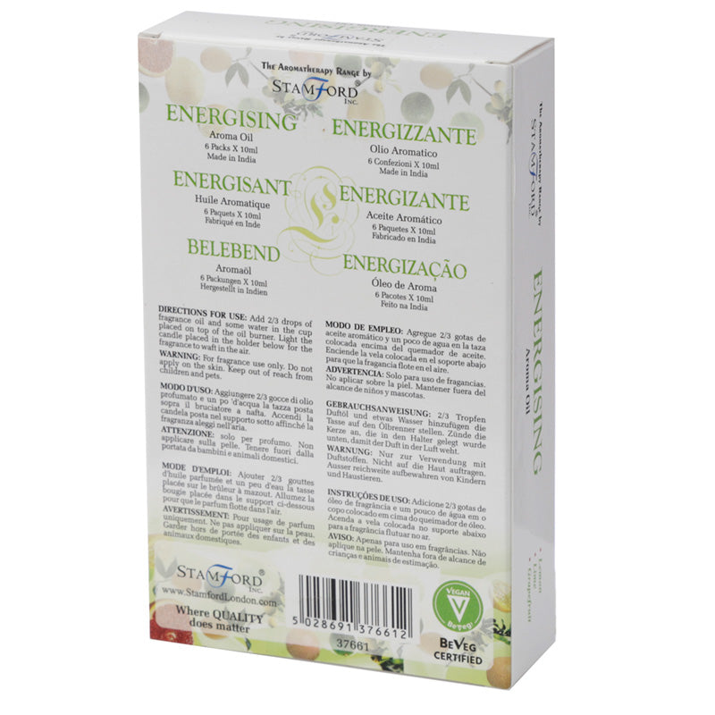 Stamford Aroma Oil - Energising 10ml