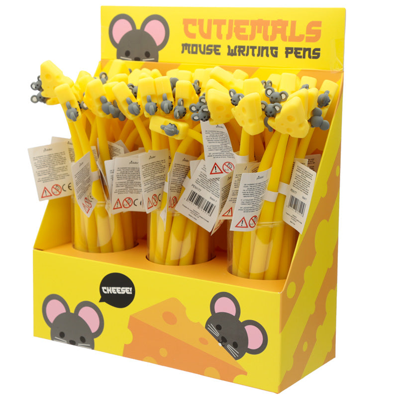 Mouse and Cheese Adoramals Novelty Fine Tip Pen