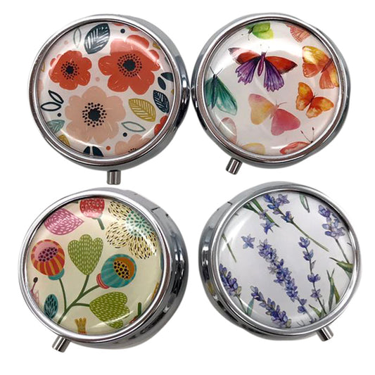 Handy Metal Pill Box Pick of the Bunch Botanical