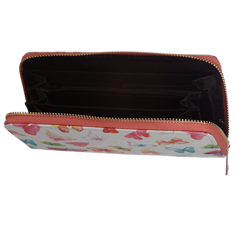 Small Zip Around Wallet - Butterfly House